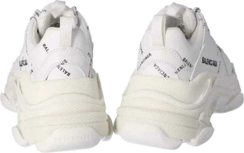 Balenciaga Polyester sneakers White Dames