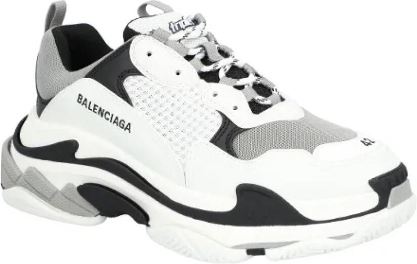 Balenciaga Polyester sneakers White Heren