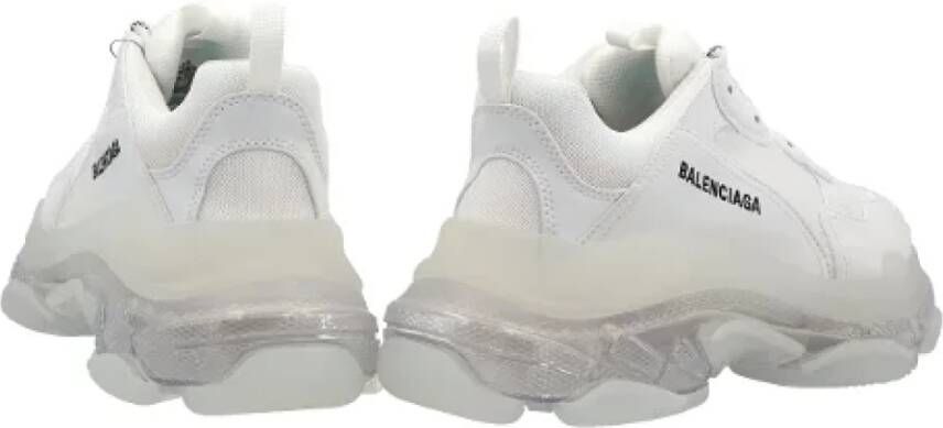 Balenciaga Polyester sneakers White Heren