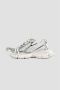 Balenciaga Ripped Effect Sneakers Beige Model White Heren - Thumbnail 4