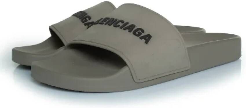 Balenciaga Rubber flats Gray Dames