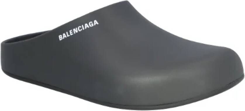 Balenciaga Rubber mules Black Heren