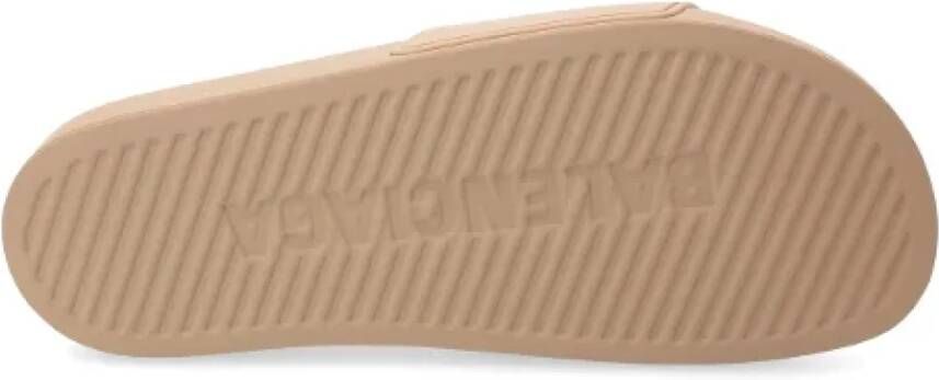 Balenciaga Rubber sandals Beige Heren