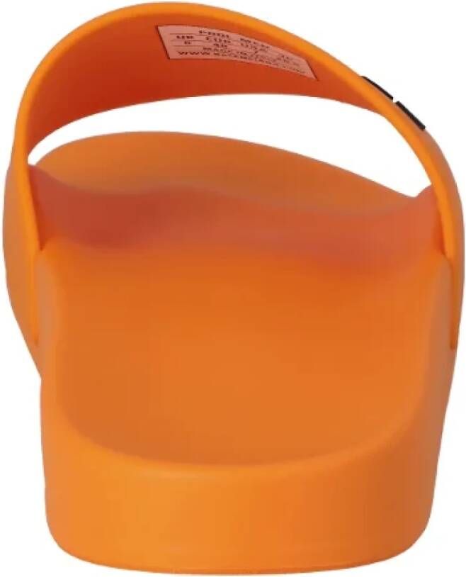 Balenciaga Rubber sandals Orange Heren