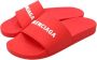 Balenciaga Rubber sandals Red Heren - Thumbnail 4