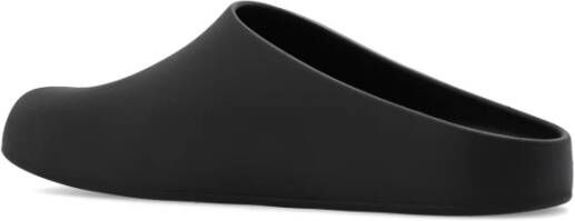 Balenciaga Rubberen slides Zwart Heren