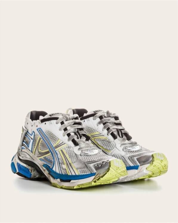 Balenciaga Runner Manden met Dubbele Veters Multicolor Heren