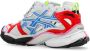 Balenciaga Mesh en Nylon Runner Sneaker in Wit Rood Blauw en Roze Meerkleurig Dames - Thumbnail 9