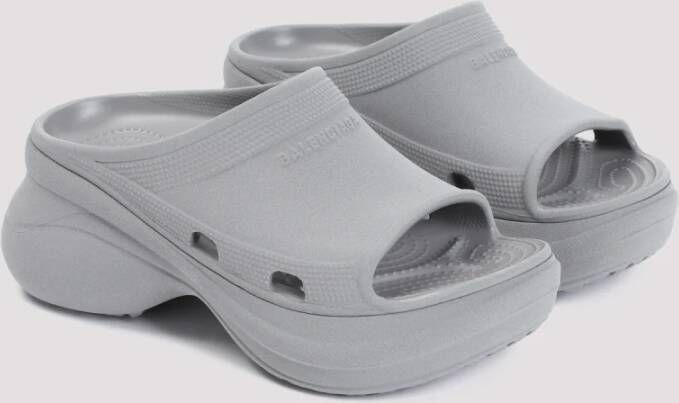 Balenciaga Slippers Gray Dames