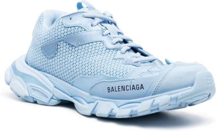 Balenciaga Chunky Track Trainers Blauw Dames