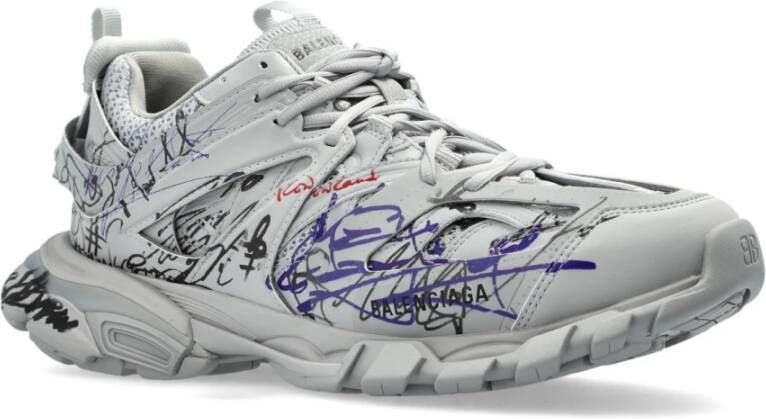 Balenciaga Sneakers Track Autographe Gray Heren