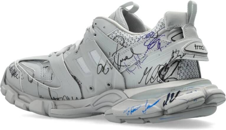 Balenciaga Sneakers Track Autographe Gray Heren