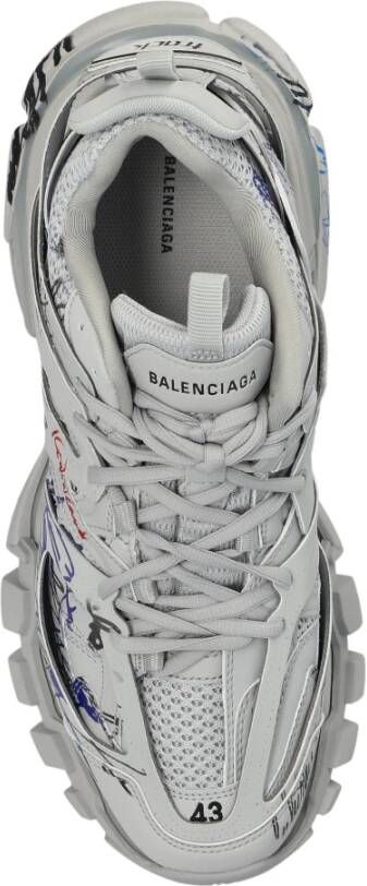 Balenciaga Sneakers Track Autographe Gray Heren