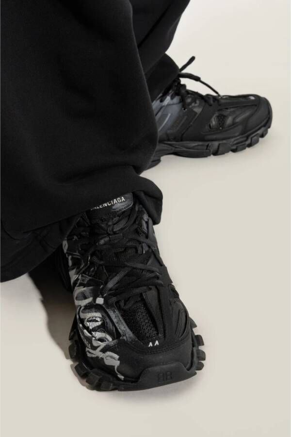 Balenciaga Sneakers Track Black Heren