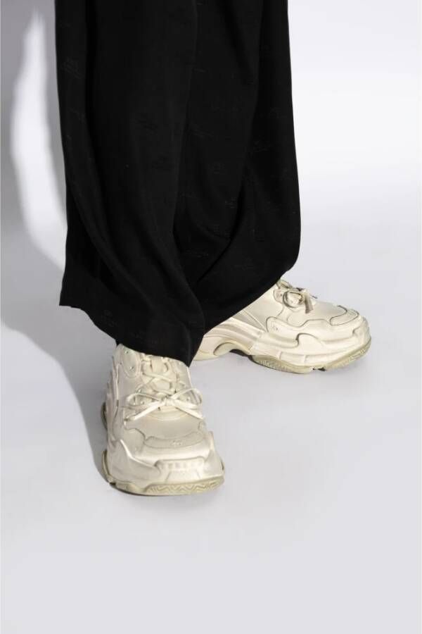 Balenciaga Sneakers Triple S Beige Dames