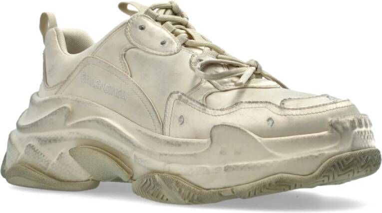 Balenciaga Sneakers Triple S Beige Dames