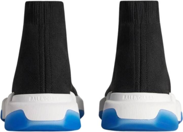 Balenciaga Transparante zool sneaker 3D mesh lichtgewicht Black Heren