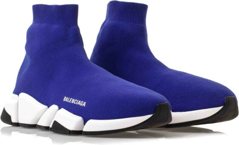 Balenciaga Speed 2.0 Sneakers voor Mannen Blue Heren