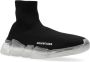 Balenciaga Zwarte Gebreide Slip-On Sneakers Black Dames - Thumbnail 4