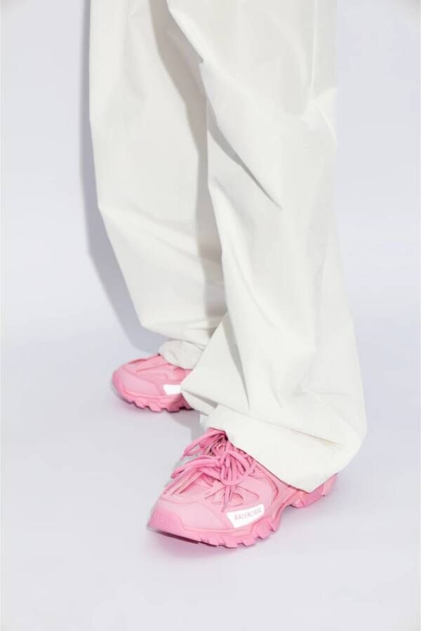 Balenciaga Sportschoenen 'Track Laces' Pink Dames