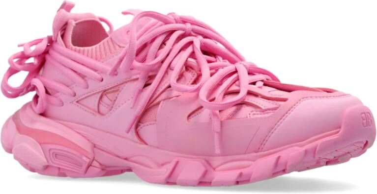 Balenciaga Sportschoenen 'Track Laces' Pink Dames