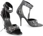 Balenciaga Studded Leren Sandalen Gray Dames - Thumbnail 3