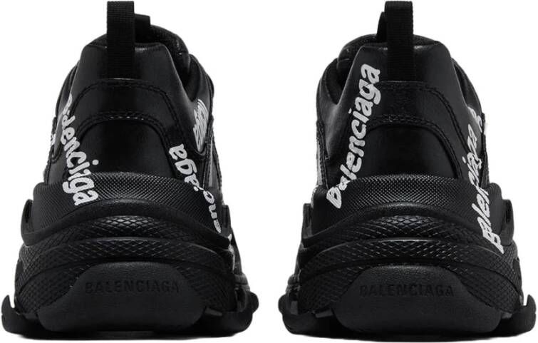 Balenciaga Triple S Sneakers Verhoog Je Stijl Black Heren