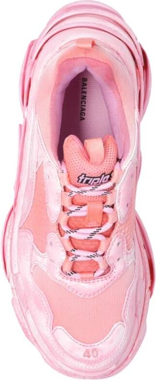 Balenciaga Triple S Sneakers in Roze Dames