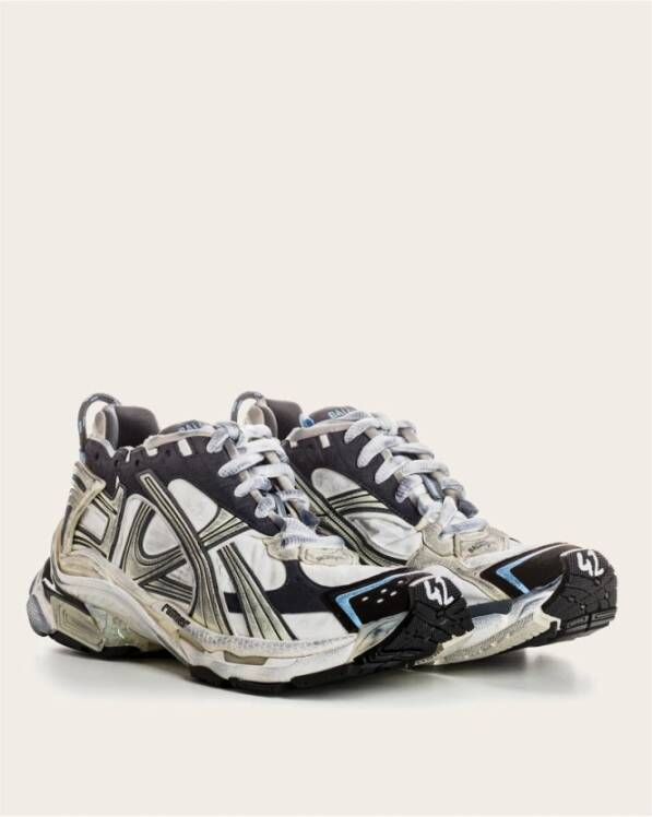 Balenciaga Versleten Effect Rubberen Zool Sneakers Multicolor Heren