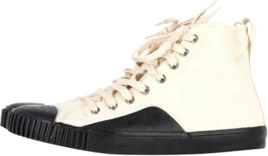 Balenciaga Vintage Pre-owned Canvas sneakers Beige Dames