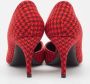 Balenciaga Vintage Pre-owned Fabric heels Red Dames - Thumbnail 5