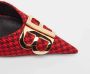 Balenciaga Vintage Pre-owned Fabric heels Red Dames - Thumbnail 7