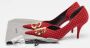 Balenciaga Vintage Pre-owned Fabric heels Red Dames - Thumbnail 9