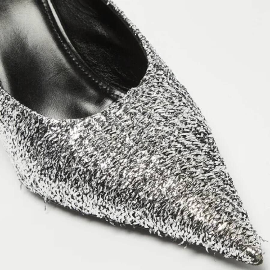 Balenciaga Vintage Pre-owned Fabric sandals Gray Dames