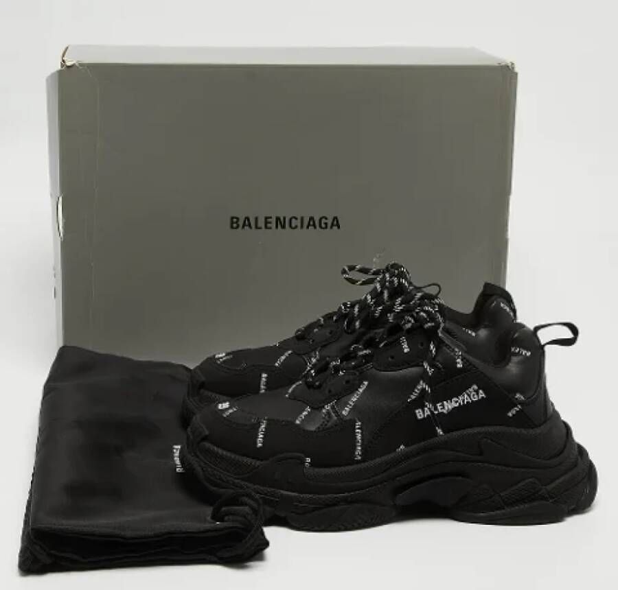 Balenciaga Vintage Pre-owned Fabric sneakers Black Dames