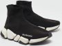 Balenciaga Vintage Pre-owned Fabric sneakers Black Dames - Thumbnail 4