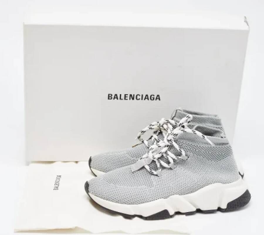 Balenciaga Vintage Pre-owned Fabric sneakers Gray Dames