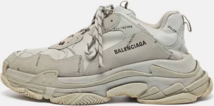 Balenciaga Vintage Pre-owned Fabric sneakers Gray Heren