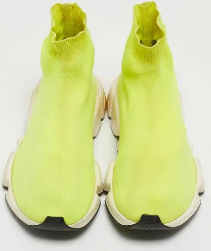 Balenciaga Vintage Pre-owned Fabric sneakers Green Dames