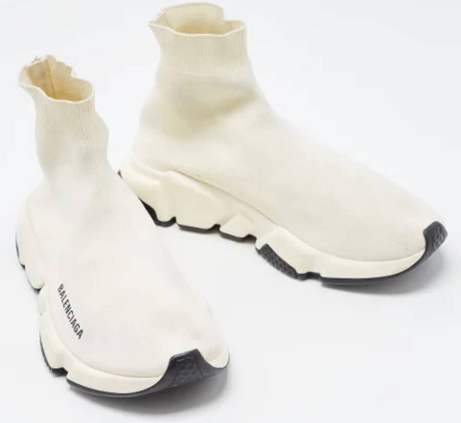 Balenciaga Vintage Pre-owned Fabric sneakers White Dames