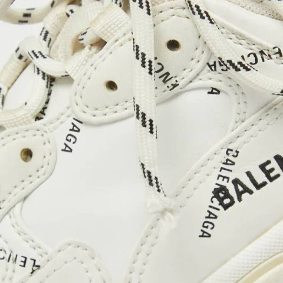 Balenciaga Vintage Pre-owned Fabric sneakers White Dames