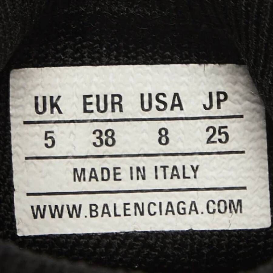 Balenciaga Vintage Pre-owned Knit sneakers Black Dames