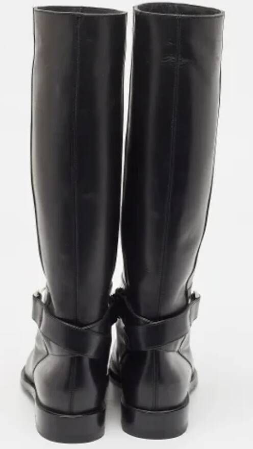 Balenciaga Vintage Pre-owned Leather boots Black Dames