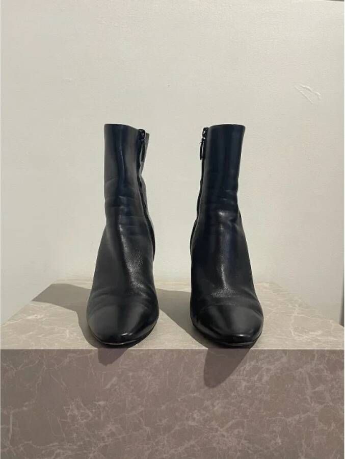 Balenciaga Vintage Pre-owned Leather boots Black Dames