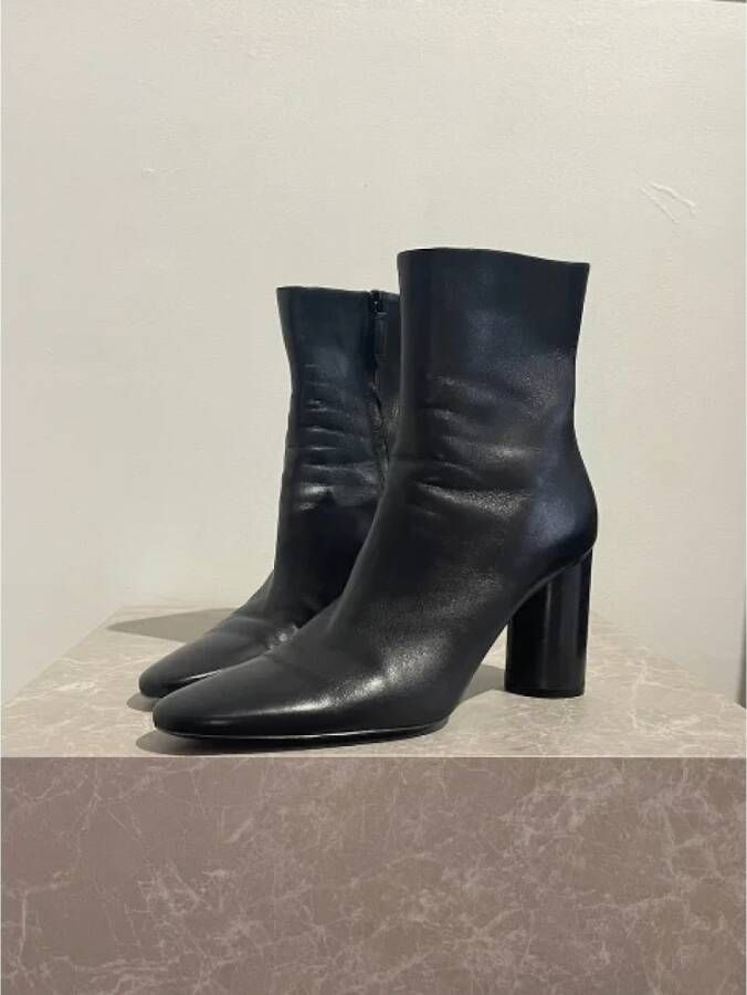 Balenciaga Vintage Pre-owned Leather boots Black Dames