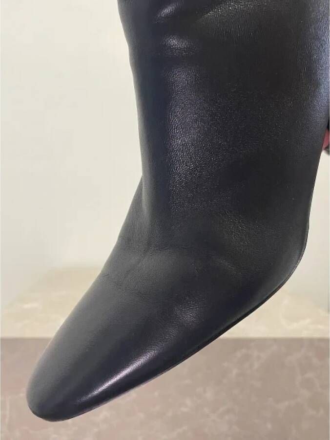 Balenciaga Vintage Pre-owned Leather boots Black Dames