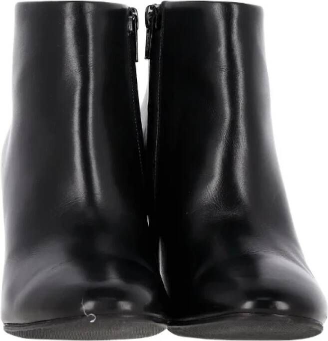 Balenciaga Vintage Pre-owned Leather boots Black Dames