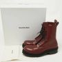 Balenciaga Vintage Pre-owned Leather boots Red Dames - Thumbnail 9