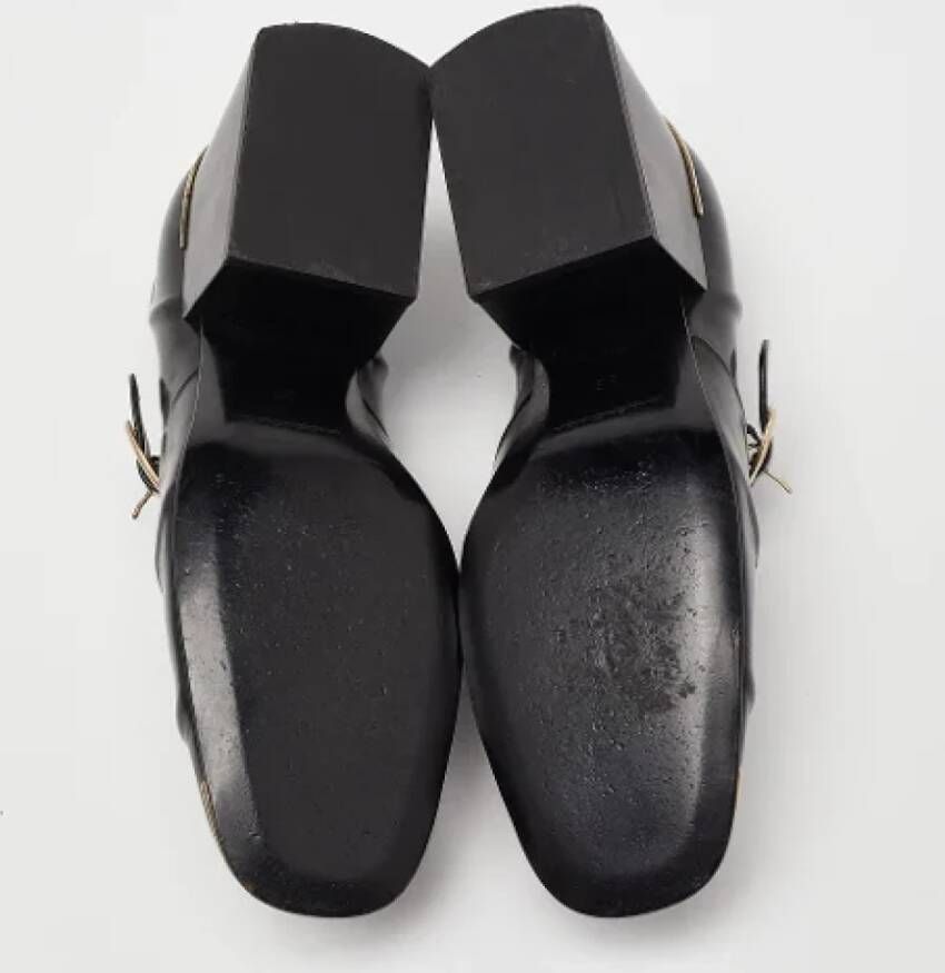 Balenciaga Vintage Pre-owned Leather heels Black Dames