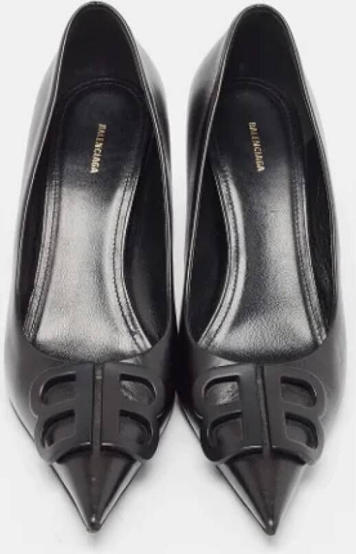 Balenciaga Vintage Pre-owned Leather heels Black Dames